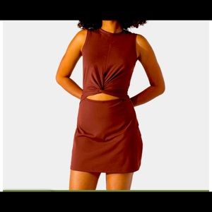 Halara- In My Feels Everyday; dark auburn XL